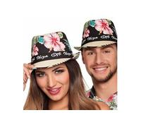 chapeau borsalino ibiza hibiscus - 52226