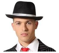 Chapeau Borsalino Noir Gangster Noir G
