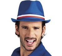 chapeau borsalino ruban bleu blanc rouge - boland 62030 Multicolore G