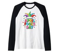 Chapeau bouffon du Poisson d'avril farceur Humoristique Blague Manche Raglan