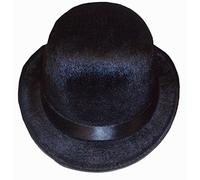 Chapeau Bowler. Noircir la Fin de velours. Adulte une crise de taille