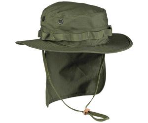 Chapeau British R/S Boonie with Neck Flap Mil-Tec - Olive 3XL