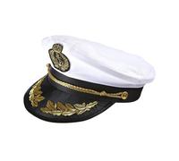 Chapeau Capitano Marina Taille Unique Accessoires Costume Carnaval