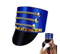Chapeau casse-noisette pour adulte - Accessoire de cosplay - Chapeau créatif de tambour Majorette | Haut de roi de bande militaire, chapeau haut de gamme britannique performance d'honneur