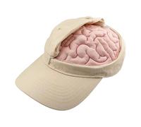 Chapeau Cerveau - Chapeau Pensant Drôle - Accessoire Pour Photos Et Déguisements Avec Design De Cerveau Ouvrable Et Fermable Pour Femmes Et Hommes Idéal Pour Le Voyage La Randonnée Les Festivals Et Le