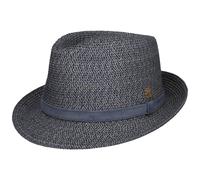 Chapeau Chanvre-Lin Trilby Zechbauer bleu 56 cm