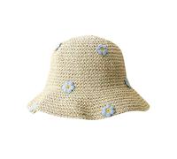 Chapeau Chapeau Femme Été Plage Chapeau de Soleil Chapeau Bloc de Soleil Chapeau Grande Tête Autour Version Coréenne Respirant Petit Bord Chapeau de Pêcheur Floppy Cowboy Chapeau Femme, beige, Taille