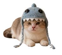 Chapeau Chat Mignon Accessoire Tête Chiot Forme de Requin