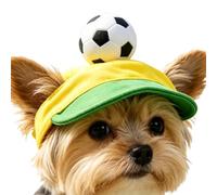 Chapeau chat Visière Chat Mignon Design Football Avec Passages D'Oreilles | Chapeau Chiot Idéal Pour Plages, Promenades Estivales, Parcs, Randonnées, Fêtes Et Célébrations