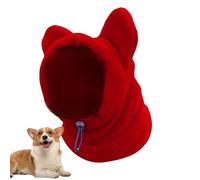 Chapeau chaud apaisant pour animal de compagnie - Cache-oreilles silencieux en polaire | Capuche épaisse pour chien | Chapeau d'hiver chaud pour chien | Chapeau d'hiver pour animal domestique |