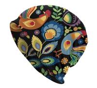 Chapeau Chaud d’Hiver, coqs folkloriques personnalisés, Bonnets de Rue à Chapeaux, Chapeau tricoté de Rue pour Hommes, Femmes, Automne, Hiver, Pologne Chaude, Art polonais, crelles, tuques