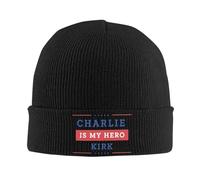 Chapeau Chaud d’Hiver, est Mon héros tricoté Chapeau Bonnet Chapeau d’Hiver Chaud Unisexe Hip Hop Un Vrai Patriote Casquette pour Hommes Femmes Cadeau d’Anniversaire
