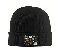 Chapeau Chaud d’Hiver, Il était Une Fois Symboles de Personnages et icônes Chapeau Chaud tricoté Hip Hop Bonnet Chapeau Automne Hiver Plein Air Bonnets Chapeau pour Hommes Femmes