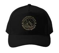 Chapeau Chaud Il y a Quelque Chose de Bon dans ce Monde Casquette de Baseball du Mont Czapka Garçons décontractés Snapback Femmes Soleil Hip Hop Outdoor Sports Hommes Cadeau Noir
