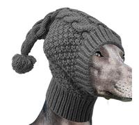 Chapeau chaud tricoté pour chien | Chapeau chaud d'automne et d'hiver pour chien - Capuche de protection du cou et de la tête pour chiot - Vêtement mignon pour pique-nique, chasse
