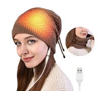 Chapeau Chauffant éLectrique Usb, Chapeau Chauffant Chaud, éCharpe TricotéE Pour L'extéRieur