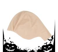 Chapeau chauve pour perruques - Costume d'Halloween réaliste - Fournitures de fête réutilisables pour homme et femme - Pour Halloween, maquillage, théâtre, artistes, acteurs, comédie, cosplayeurs