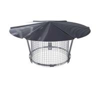 Chapeau chinois inox réglable de 140 à 200 mm anti-oiseau Poujoulat