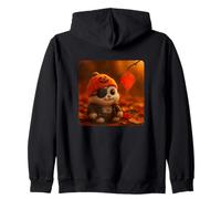 Chapeau Citrouille Pirate Halloween Mignon Jack O'Lantern Sweat à Capuche