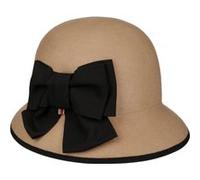 Chapeau Cloche Big Bow by bedacht beige One Size