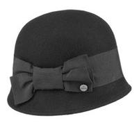 Chapeau Cloche Crushable by Lierys noir One Size