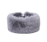 Chapeau cloche d'hiver en peluche pour garder au chaud - Coupe-vent - Camping mongol - Pour petite amie, gris, Taille unique