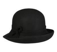 Chapeau Cloche Laleva Wool by Seeberger noir One Size