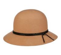 Chapeau Cloche Piavesca Wool by Seeberger camel One Size