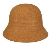 Chapeau Cloche Uni Wool Mix by McBURN moutarde One Size