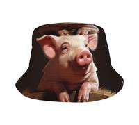 Chapeau cloche unisexe mignon souriant pour l'été, les voyages, la plage, le soleil, le soleil, le plein air, noir