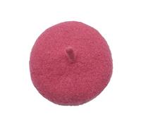 Chapeau commémoratif de Noël en laine pour petit chien, chapeau de créateur de luxe, mini couvre-chef pour chats et petits chiens, accessoire pour cheveux, accessoires photo (rose rouge)