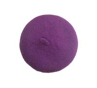 Chapeau commémoratif de Noël en laine pour petit chien, chapeau de créateur de luxe, mini couvre-chef pour chats et petits chiens, accessoire pour cheveux, accessoires photo (violet)