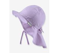 Chapeau coton protège-nuque enfant Sterntaler lavande 53CM (8A)