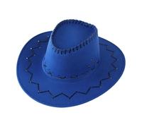 Chapeau Cowboy en Velours pour Garçons et Filles, Protection Solaire Polyvalente - Accessoire de Mode et de Déguisement pour les Vacances, les Carnavals et les Photos de Famille Déguisement Carnaval