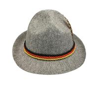 Chapeau Cowboy Folklorique d'Inspiration Western & Bavaroise, pour Oktoberfest, Déguisement Cowboy Allemand, Fête à Thème, Accessoire Homme Femme Vintage Carnaval, Halloween
