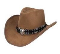 chapeau cowboy marron django adulte - boland 04501 Marron G