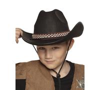 Chapeau Cowboy Noir Enfant Noir