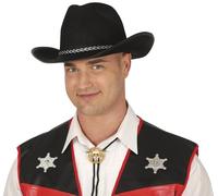 Chapeau Cowboy Noir Feutrine