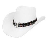 chapeau cowboy texan django blanc adulte - boland 04505 Blanc G