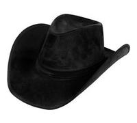 chapeau cowboy wyoming noir adulte - boland 04353 Noir G