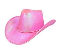 chapeau cowgirl rose perlé adulte - boland 01453 Rose G