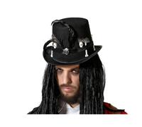 Chapeau Crâne Noir Adultes unisexes