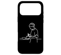 Chapeau Cuisinier Line Art Cuisinier Coque pour iPhone 17 Pro Max