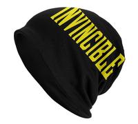 Chapeau d’Hiver Unisexe Logo Comique Invincible Bonnets Hip Hop Crânes d’extérieur Tuques Casquettes Unisex Chapeaux de Tricot Caches Chauds Cadeaux Cascas Enveloppe Chaude