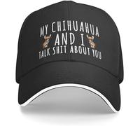 Chapeau D'amoureux Des Chiens, Casquette Mon Chihuahua Et Je Parle De Casquette Pour Femmes, Chapeaux De Papa, Chapeau Tendance