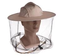 Chapeau d'apiculture avec protection contre le visage - Bouclier de soleil à demi-longueur large | Équipement apiculteur spécialisé pour la sécurité, protection UV, maillage respirant, conception légè