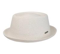 Chapeau Dawson Pork Pie by Stetson blanc S (54-55 cm)