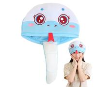 Chapeau de bal de fin d'année, chapeau Prom Props Hat - Chaud et doux en peluche Serpent Masquerade Cosplay Chapeaux - Nouveauté Serpent Rembourré Chapeau Drôle Photo Booth Props pour Cosplay Party