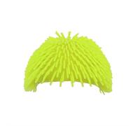 Chapeau de balle à picots en caoutchouc souple sur la tête, chapeau à poils courts en caoutchouc souple, accessoire de costume de fête pour homme et femme