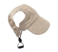 Chapeau de balle pour chien, chapeau de sport pour chien avec cordon de serrage réglable, chapeau de soleil respirant et tendance pour un confort en toutes saisons